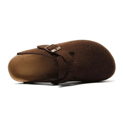 Oslo Clogs | Weiches Wildleder (Räumungsverkauf)