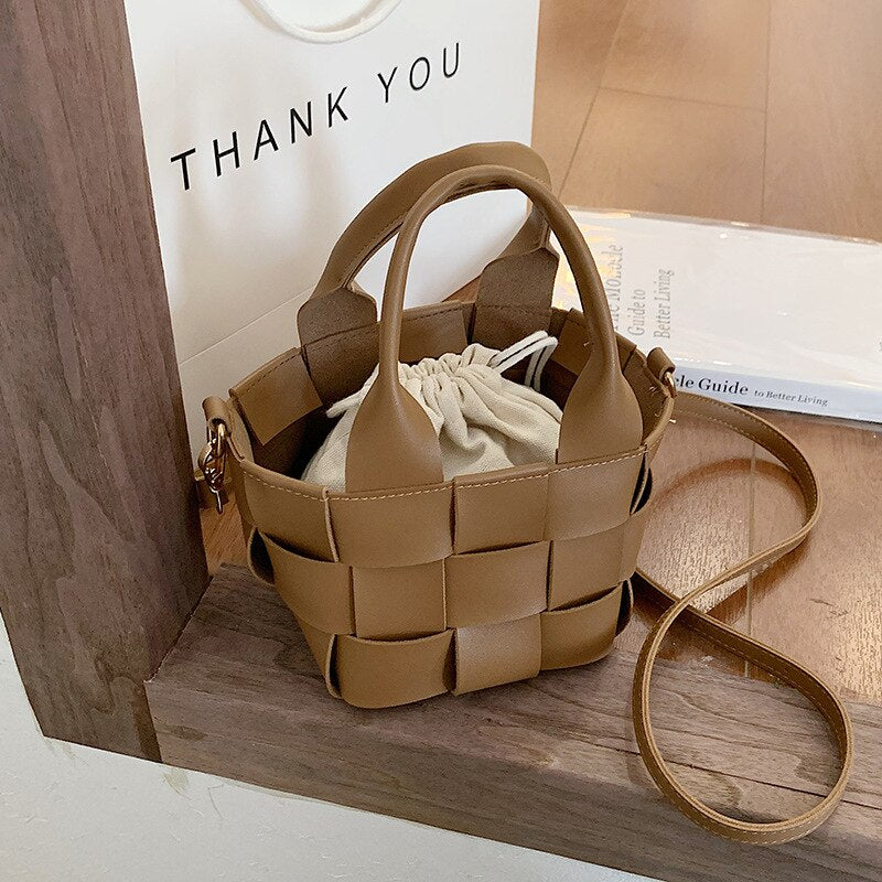Aurélien | Mini geflochtene Handtasche Cora