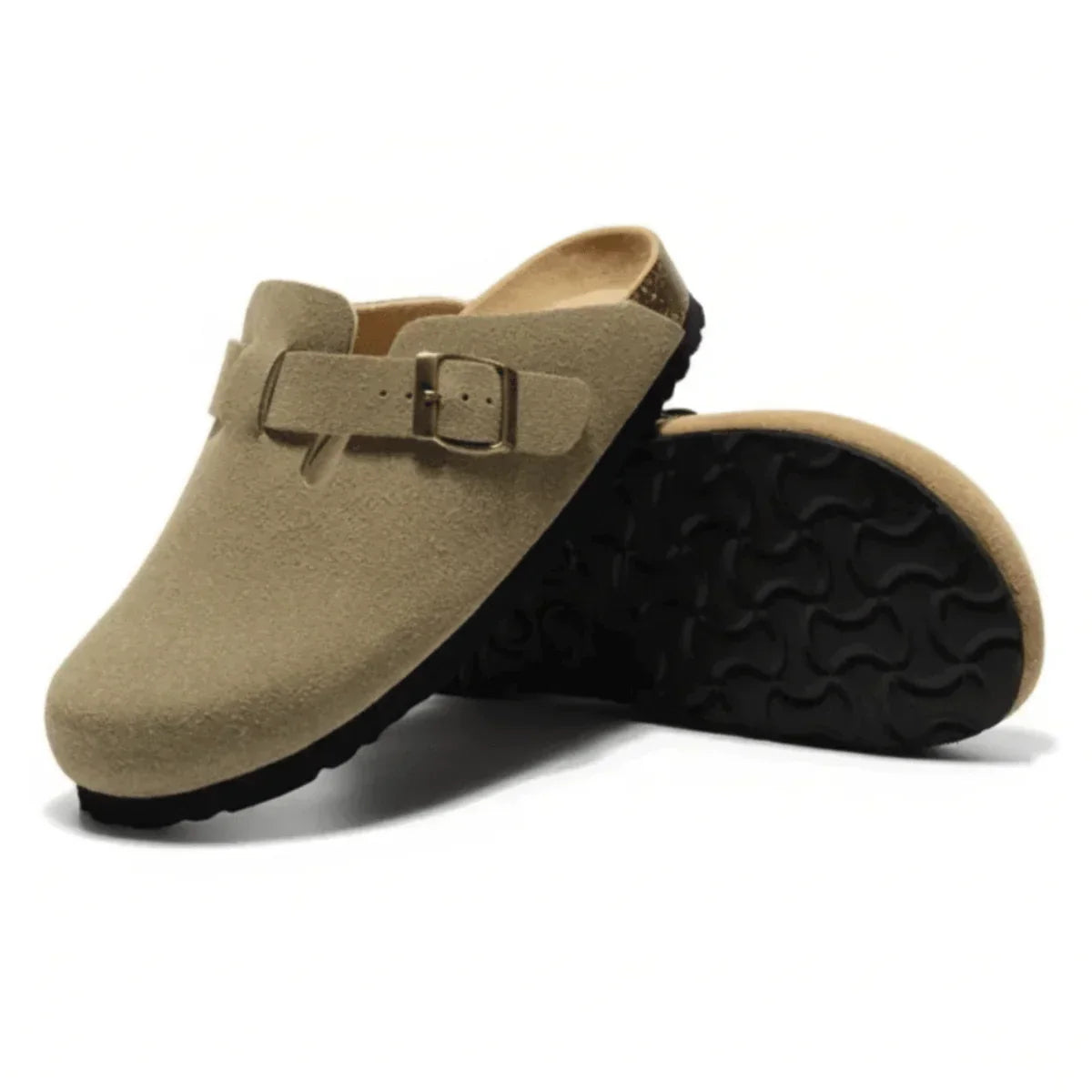 Oslo Clogs | Weiches Wildleder (Räumungsverkauf)