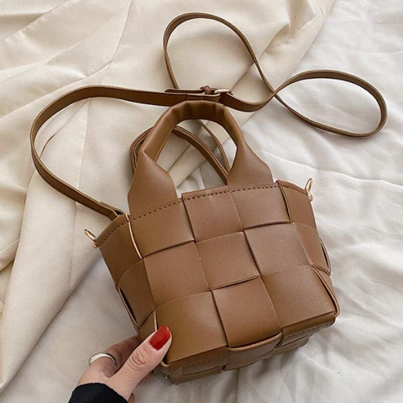 Aurélien | Mini geflochtene Handtasche Cora