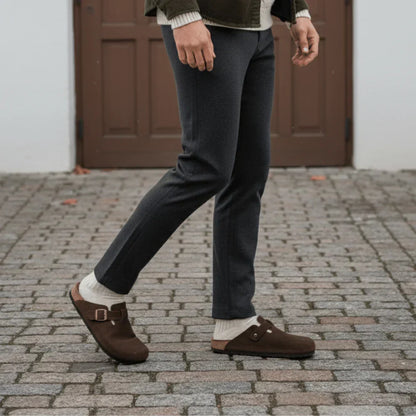 Oslo Clogs | Weiches Wildleder (Räumungsverkauf)