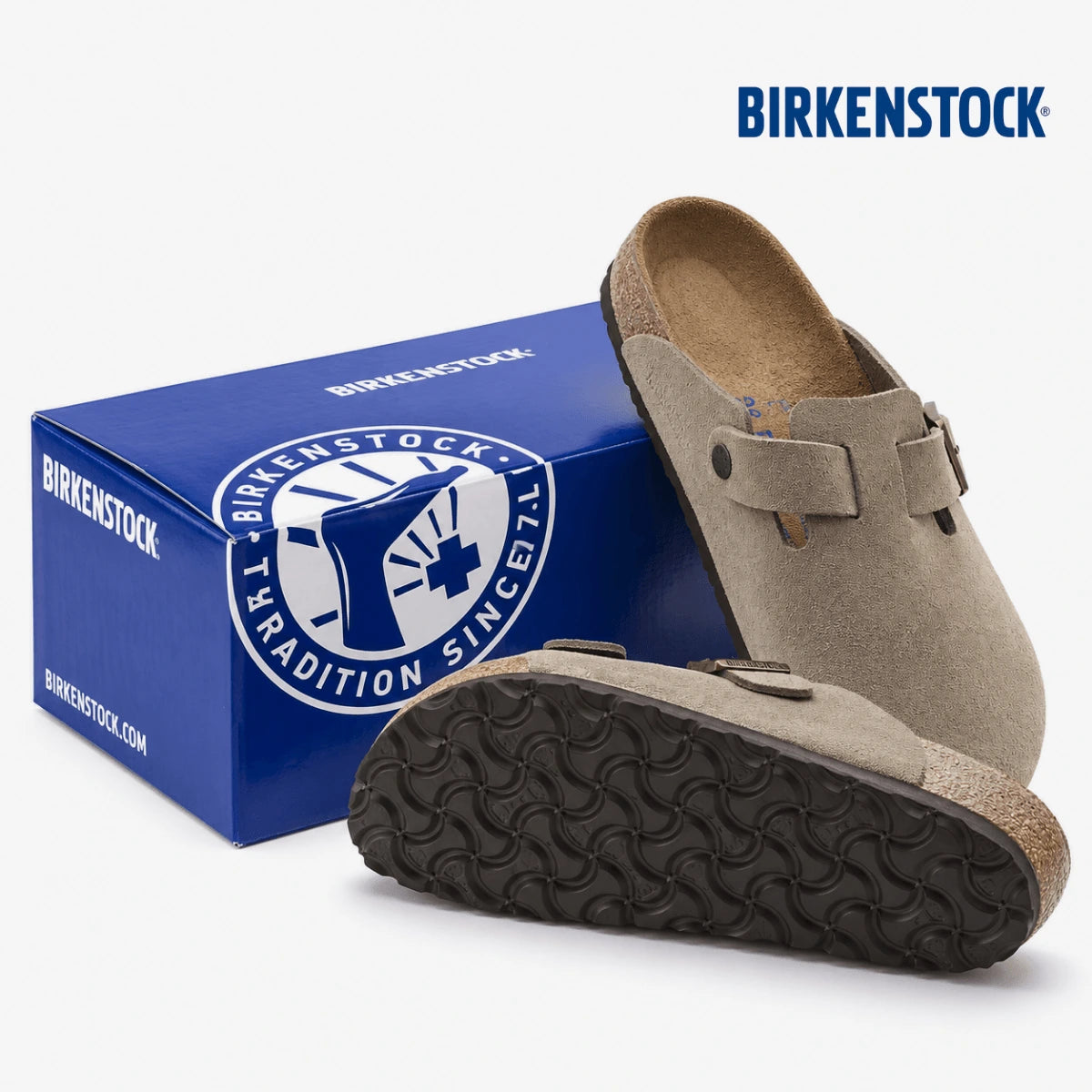 B0ST0N Clogs | Weiches Wildleder (Räumungsverkauf)
