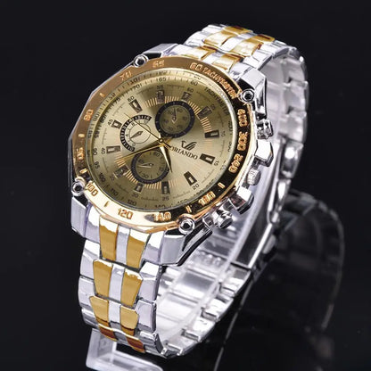 Klassische Quarz-Armbanduhr für Herren