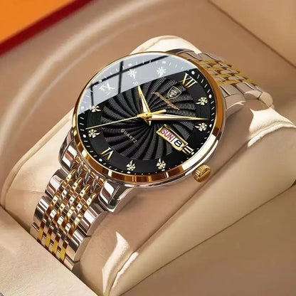 Luxuriöse beleuchtete Herrenuhr