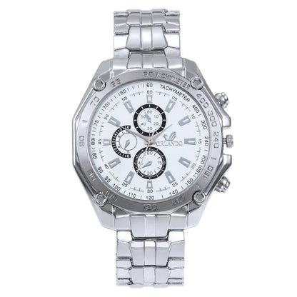 Klassische Quarz-Armbanduhr für Herren