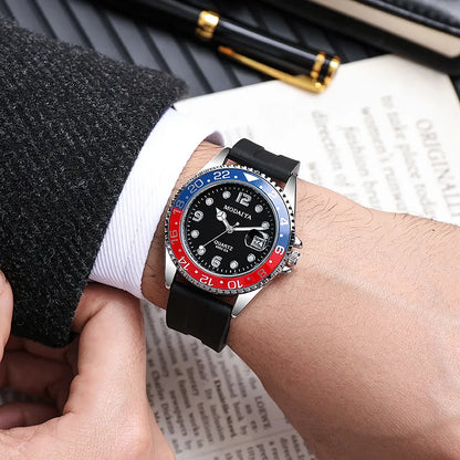 Luxuriöse Quarz-Armbanduhr für Herren
