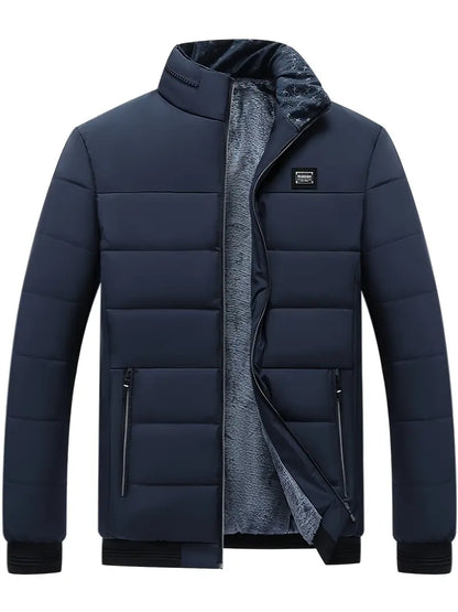 Lässige gesteppte Herrenjacke