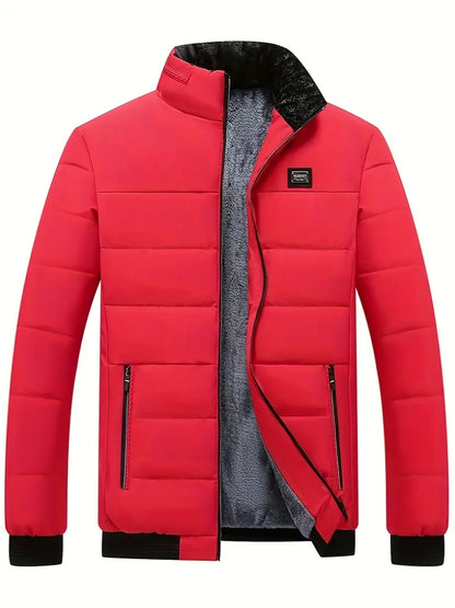 Lässige gesteppte Herrenjacke