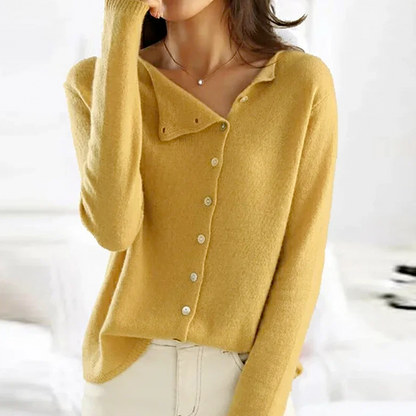 Aurélien | Elegante Melange-Strickjacke